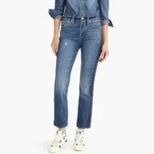 J. Crew Women's Straight Leg Jeans - Blue